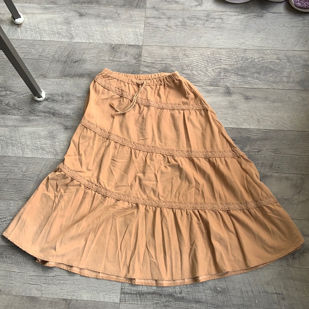 Gap Kids Long Brown Skirt, size XXL Kids